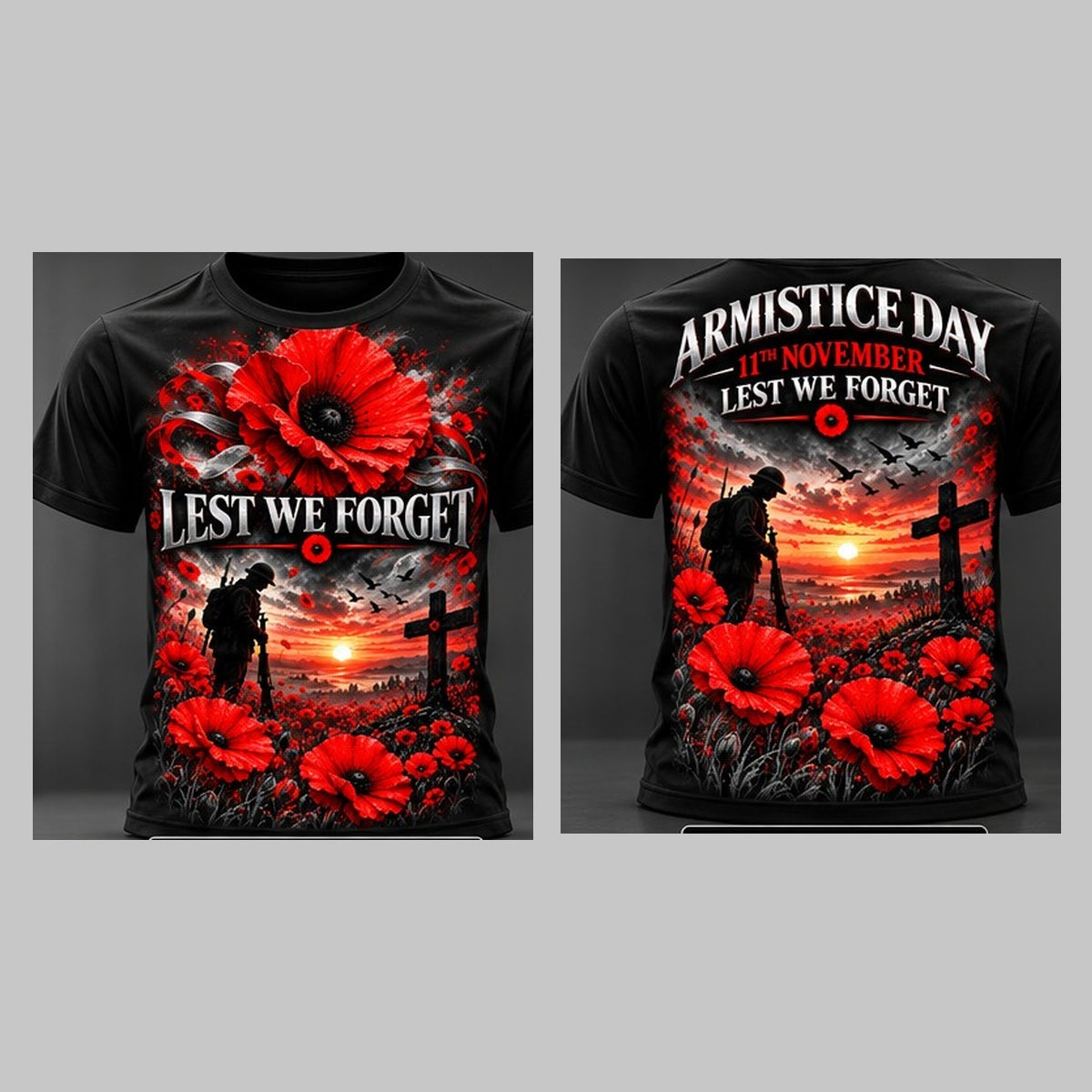 Original BUILT2CONQUER design, black garment front and back